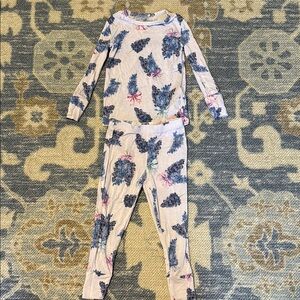 Posh Peanut Floral Kids Pajamas